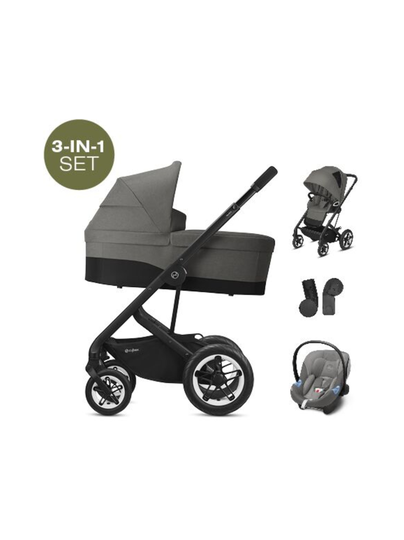 Cybex talos s lux 3in1 starttipaketti - soho grey