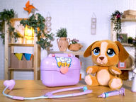 Cry Pets Deluxe Itkevä koirapehmo lääkärisetti