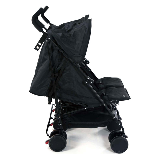 Twin Stroller Double River mus Asalvo vaunut 14221