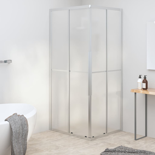 vidaXL Suihkukaappi huurrettu ESG 90x70x180 cm