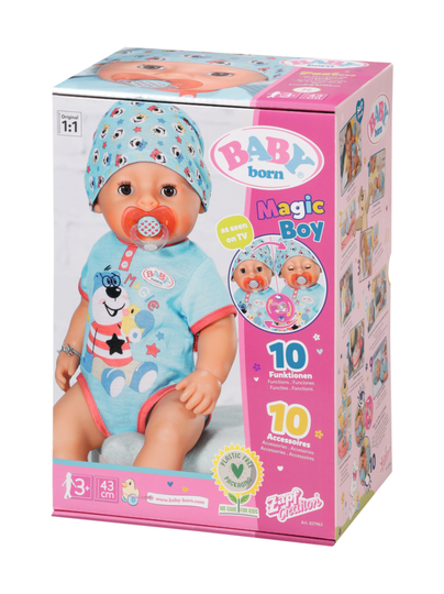 Baby born poikanukke, 43 cm