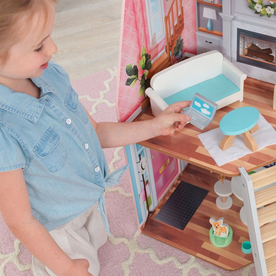 Mathildan nukketalo Kidkraft-nukkekodit 65983