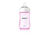 Philips Avent natural tuttipullo 260 ml pinkki
