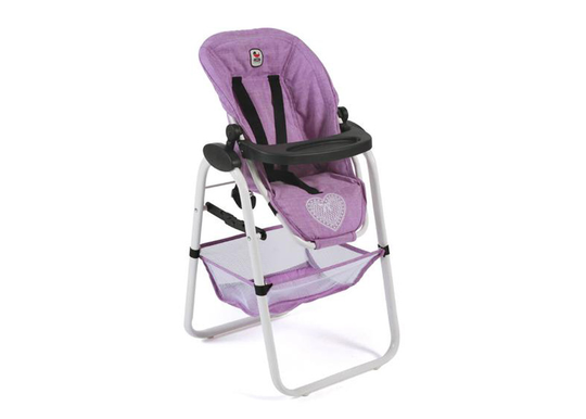 Nuken syöttötuoli Jeans violetti