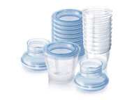 Philips Avent Via säilytysastia 10x180 ml + sovitin 2 kpl